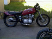 Honda CB750F DOHC 1981  hardtail conversion