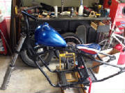 Honda CB750 DOHC Hardtail Conversion