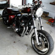 Kawasaki GPZ1100 Hardtail Conversion