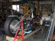 Honda CB750 SOHC Custom Rigid Chopper