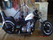 Honda CB750 DOHC hardtail conversion