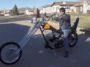 Harley Davidson Bas A$$ Custom Shovelhead Rigid