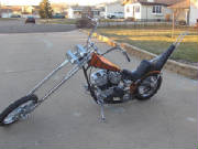 Harley Davidson Bas A$$ Custom Shovelhead Rigid