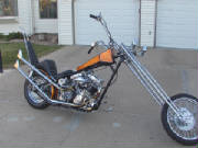 Harley Davidson Bas A$$ Custom Shovelhead Rigid