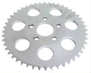 Chrome rear sprocket - flat  46 Teeth Fits FXR, FXRS 1986 & Sportster 1986/1992 Replaces HD# 41470-86
