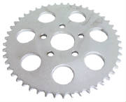 Chrome rear sprocket - flat 46 Teeth Fits FXR, FXRS 1986 & Sportster 1986/1992 Replaces HD# 41470-86