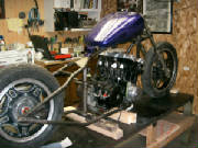 Honda CB750 DOHC custom rigid chopper