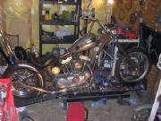 Harley Davidson Iron Head Sportster Custom Rigid