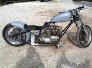 1977 Triumph Bonneville T140V Custom Rigid Chopper