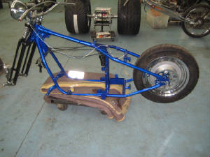 Frame and parts powder coat services