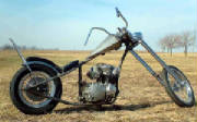 Suzuki GS1000E - Custom rigid chopper