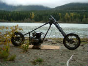 Honda CB650 - Chopper RIgid - Whistling in Whistler VI