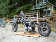 Honda CB650 - Custom Rigid - Whistling in Whister IV