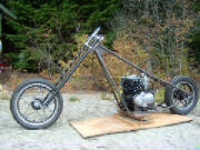 Honda CB650 - Rigid Chopper - Whistling in Whistler III