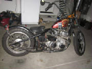 Honda CB750 SOHC 77-78  Hardtail Conversion