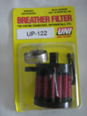 3/8" UNI Push in Style Breather or Vent Filter