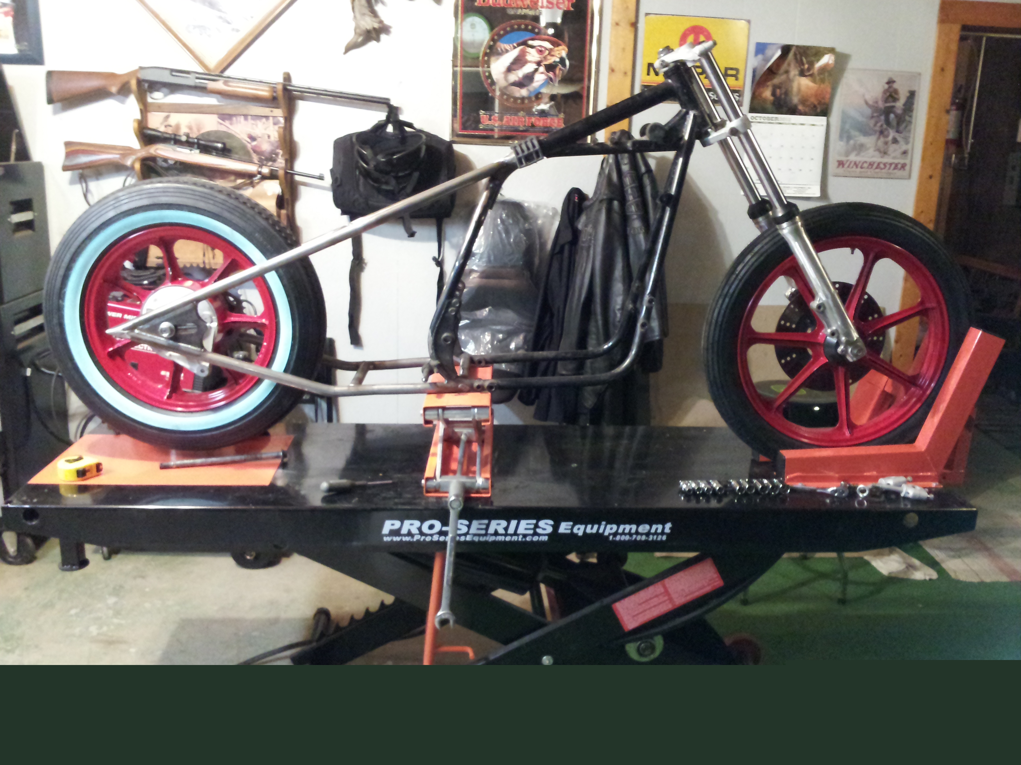 1980 Kawasaki KZ440 Ltd. Hardtail Conversion
