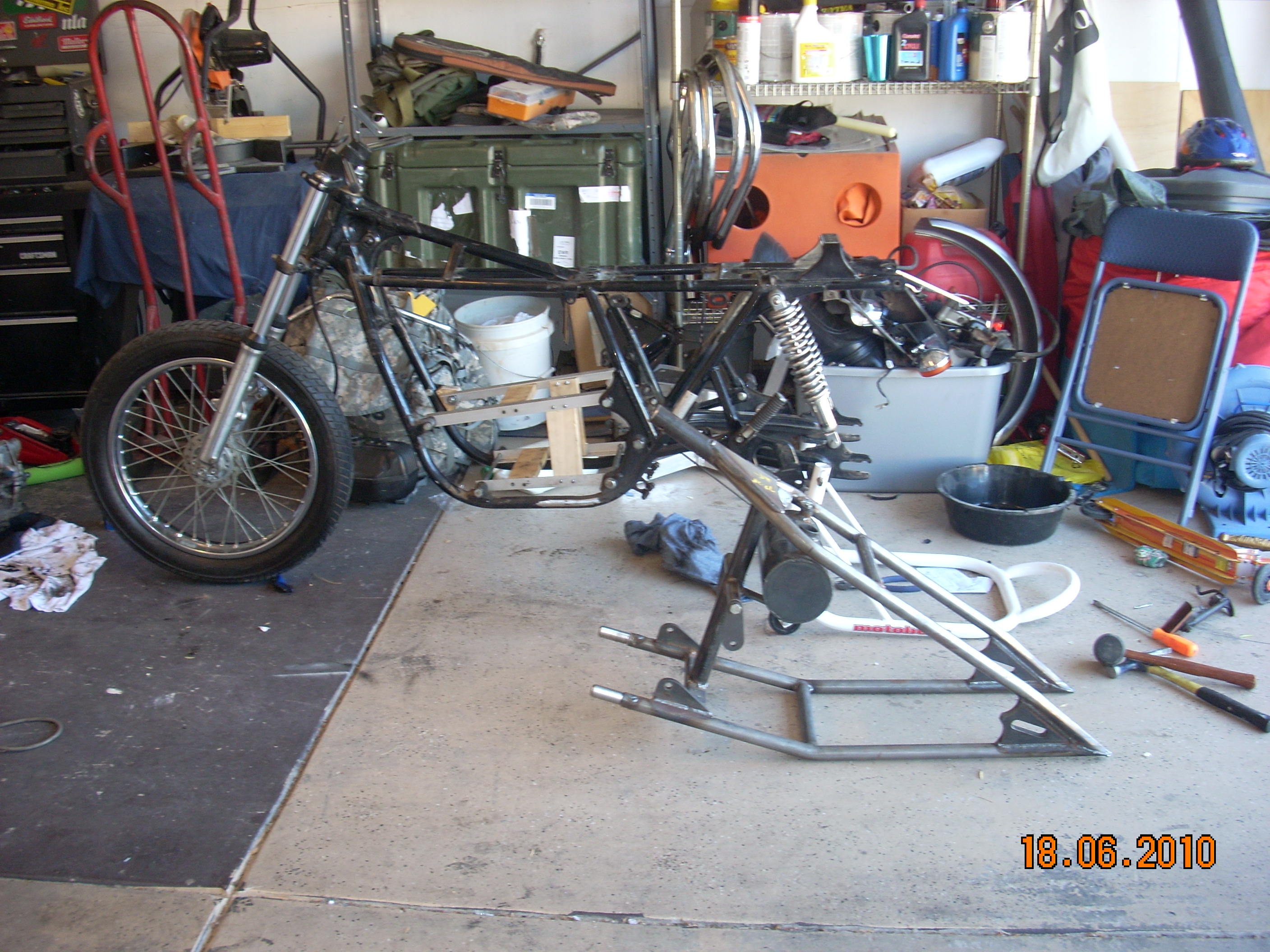 Honda CB750 SOHC 1978 Hardtail Conversion