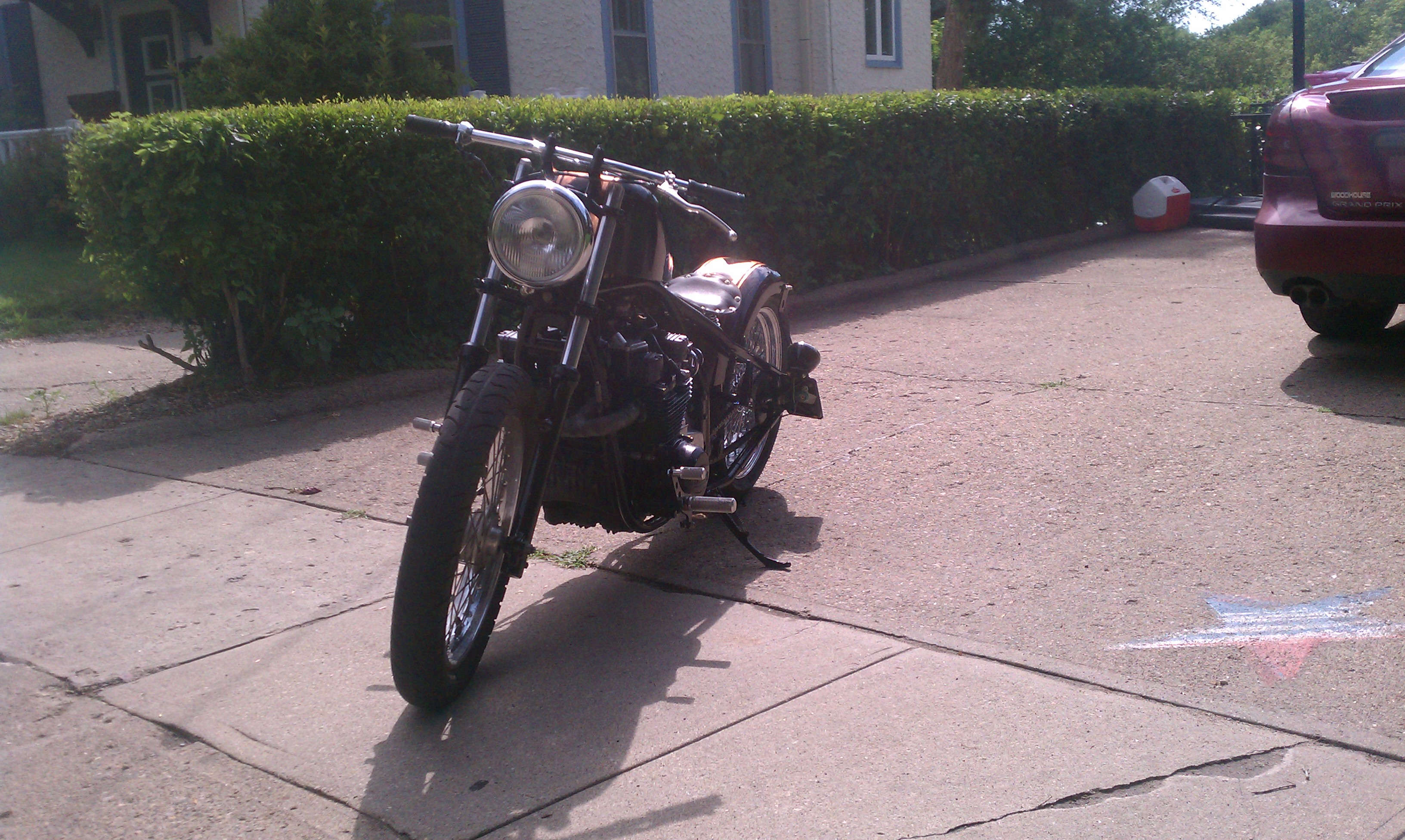 1983 Kawasaki KZ750 Ltd. Hardtail Conversion