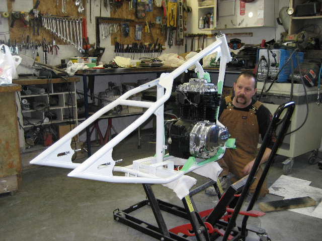 Honda CB360 Twin Custom Rigid