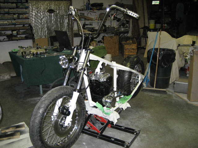 Honda CB360 Twin Custom Rigid Chopper