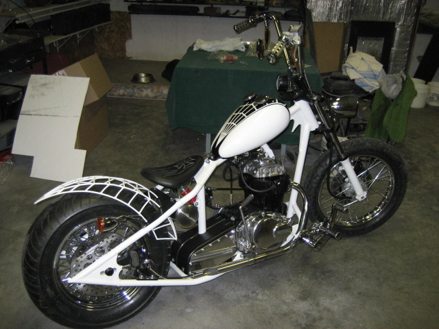 Honda CB360 Twin Custom Rigid Chopper