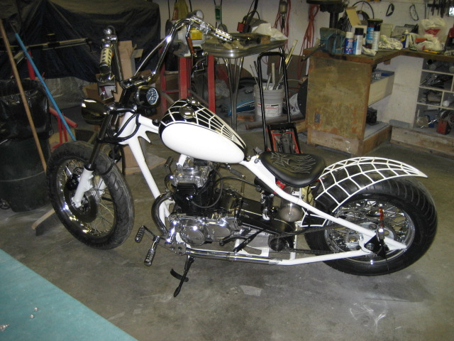 Honda CB360 Twin Custom Rigid Chopper