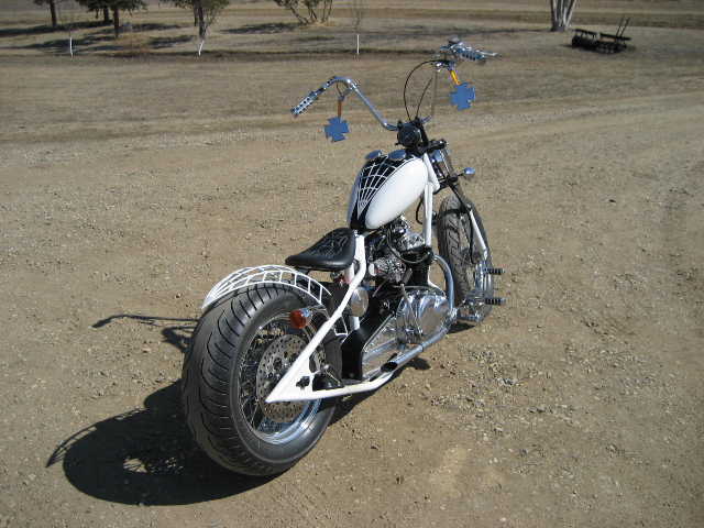 Honda CB360 Twin Custom Rigid Chopper