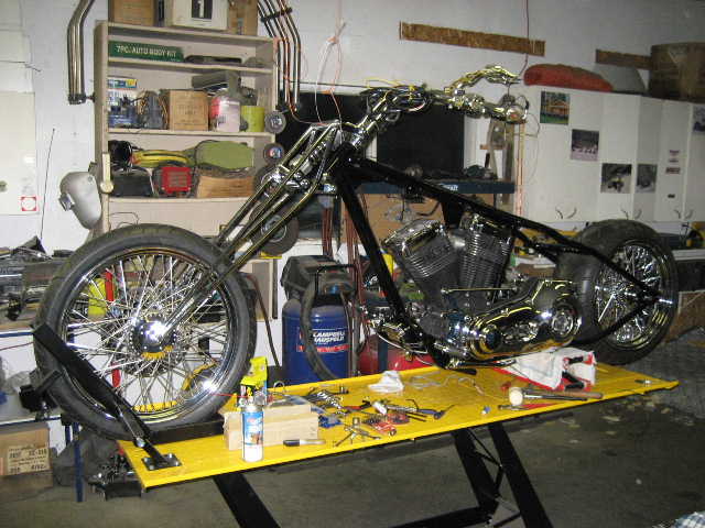 Harley Davidson Big Twin Custom Rigid