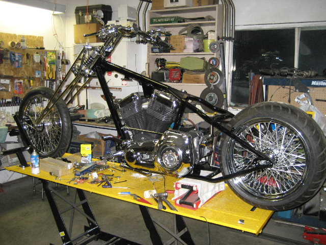 Harley Davidson Big Twin Custom Rigid
