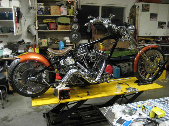 Harley Davidson Rigid Custom Big Twin