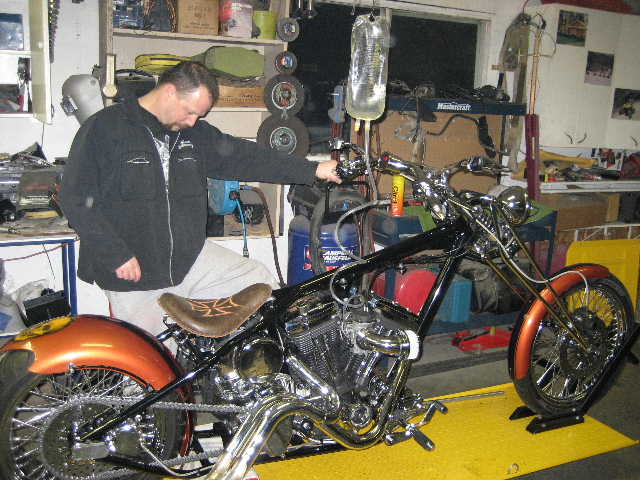 Harley Davidson Rigid Custom Big Twin