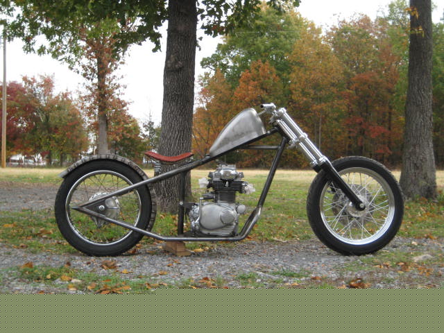 1973 Honda CB350 Twin Custom Rigid