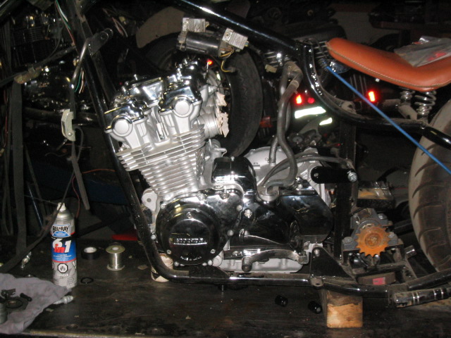 Honda CB750 DOHC Custom Rigid Chopper