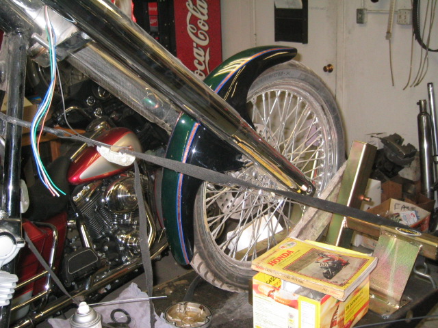 Honda CB750 DOHC Custom Rigid Chopper