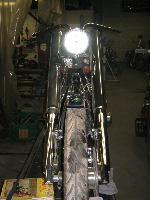 Honda CB750 DOHC Custom Rigid Chopper