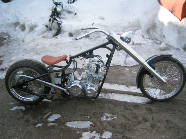 Honda CB750 DOHC Custom Rigid Chopper