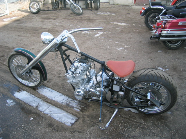 Honda CB750 DOHC Custom Rigid Chopper