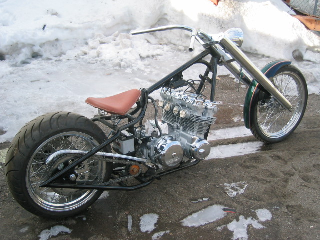 Honda CB750 DOHC Custom Rigid Chopper