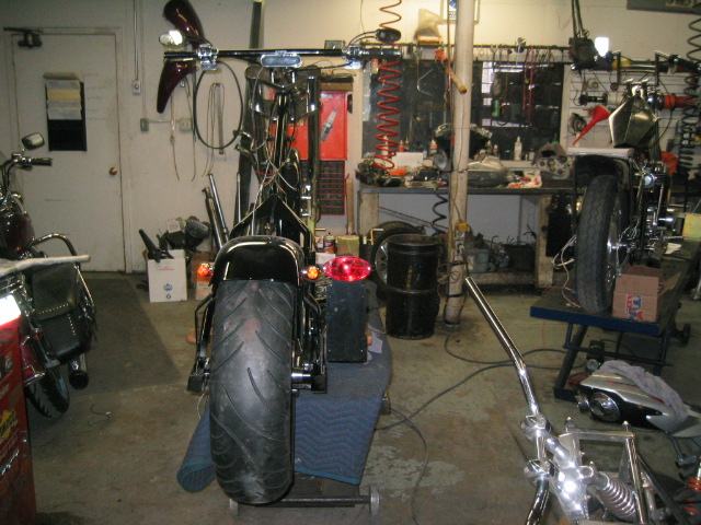 Honda CB750 SOHC Custom Softail Chopper