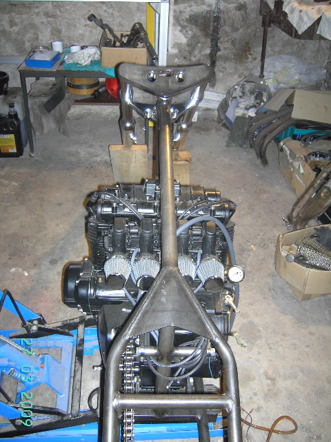 Honda CB750 rigid chopper