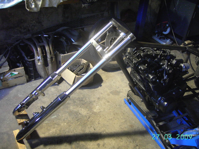 Honda CB750 rigid chopper