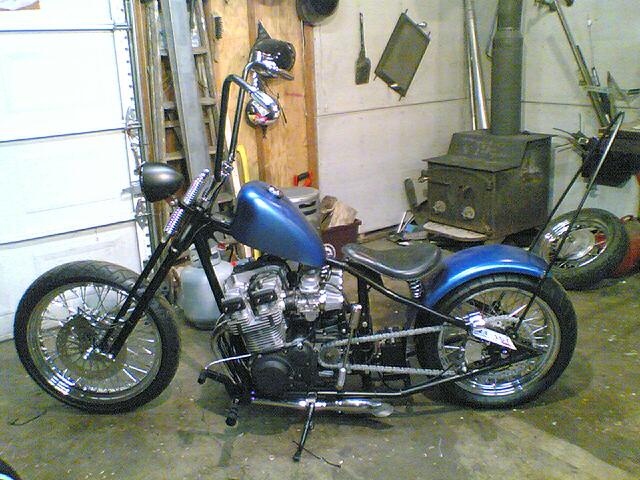 Suzuki GS1100E Custom Rigid Chopper