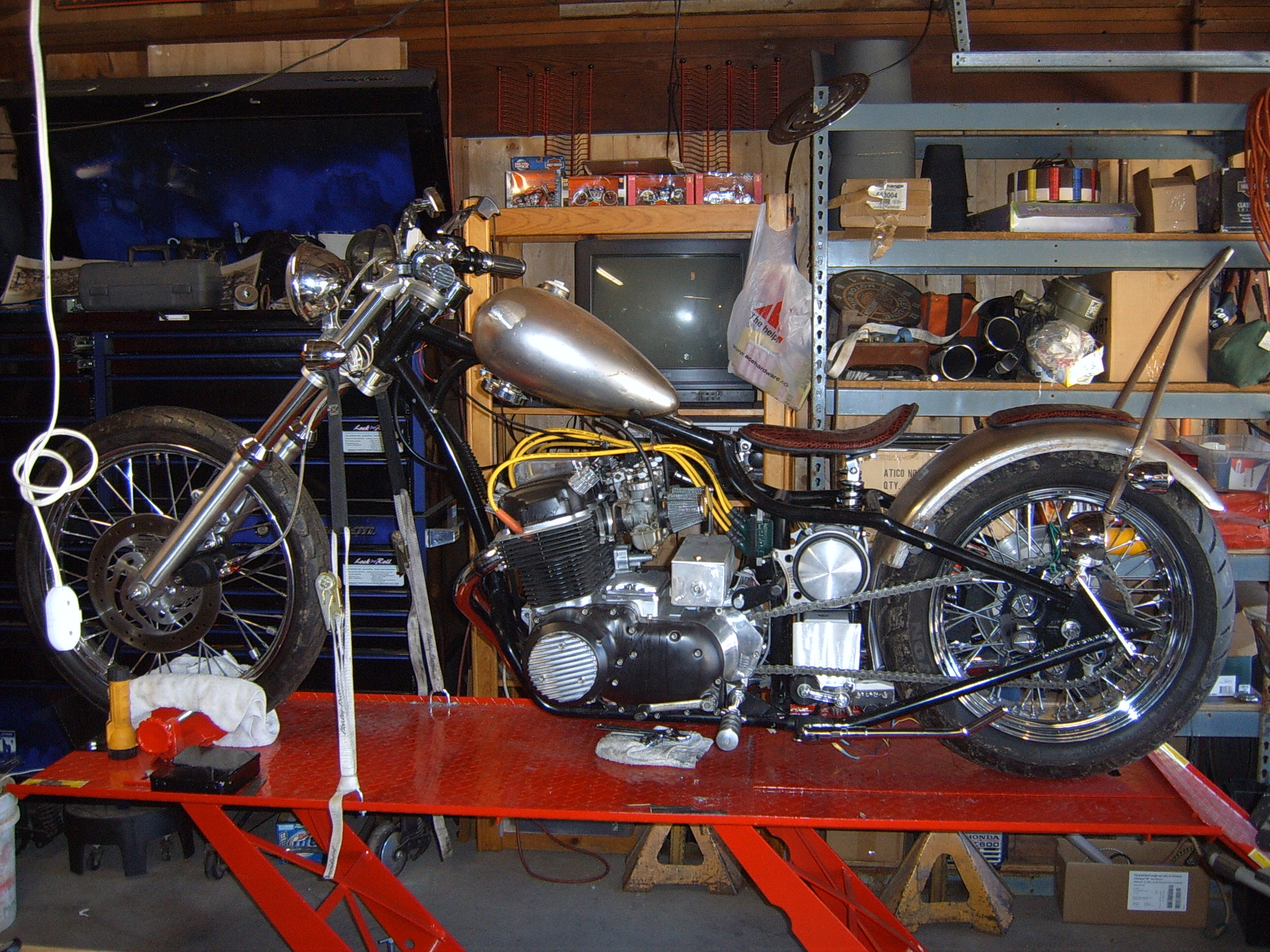 Honda CB750 SOHC Custom Rigid Chopper