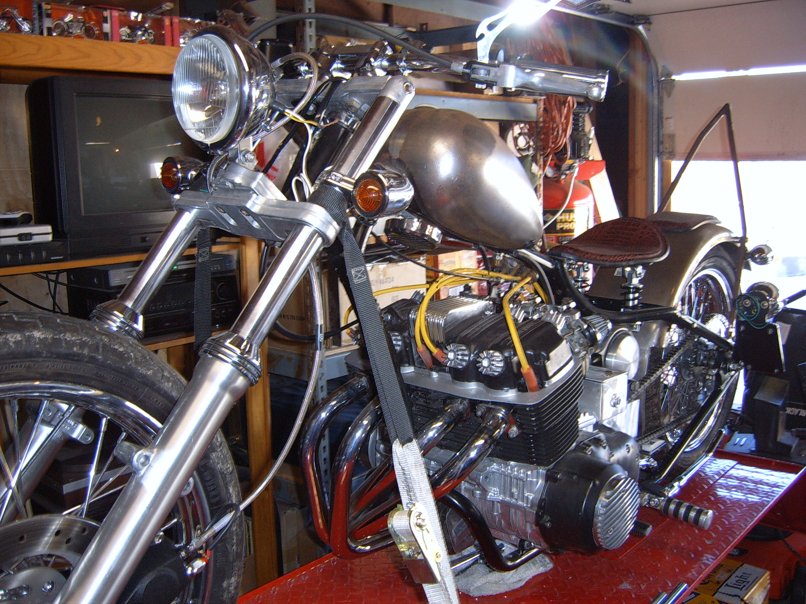 Honda CB750 SOHC Custom Rigid Chopper