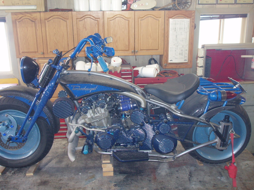Honda CB750 DOHC Turbo Custom Chopper