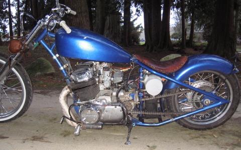 Honda CB750 SOHC Custom Rigid Chopper