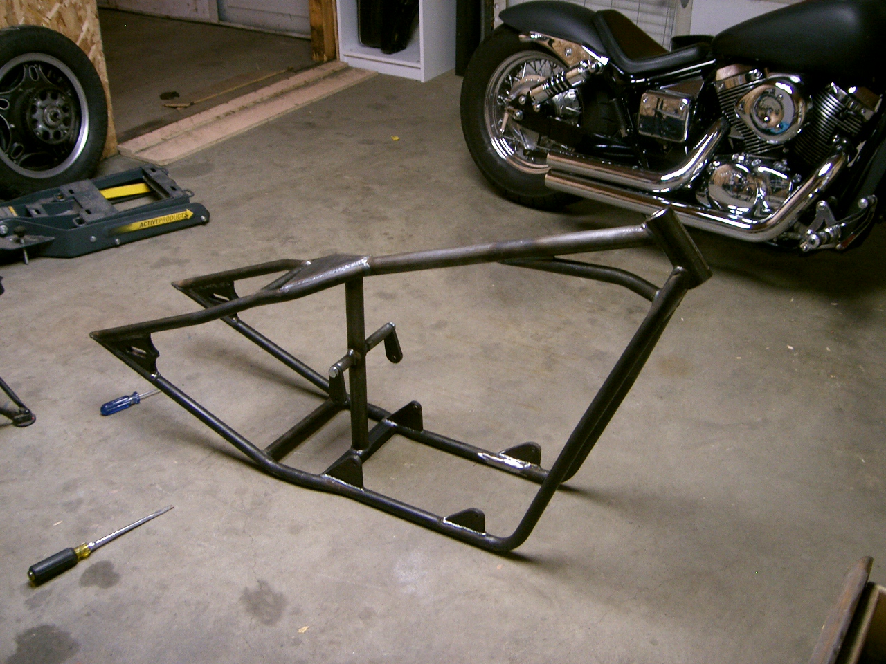 Honda CB750 DOHC custom rigid chopper