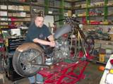 Custom Honda CB750 SOHC Custom Rigid Chopper
