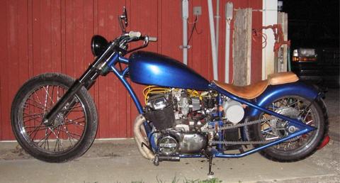 Honda CB750 SOHC Custom Rigid Chopper